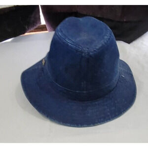 Vintage Backtrails by Dobbs 7-7 1/8 Denim Outdoor Hiking Sun Relief Bucket Hat